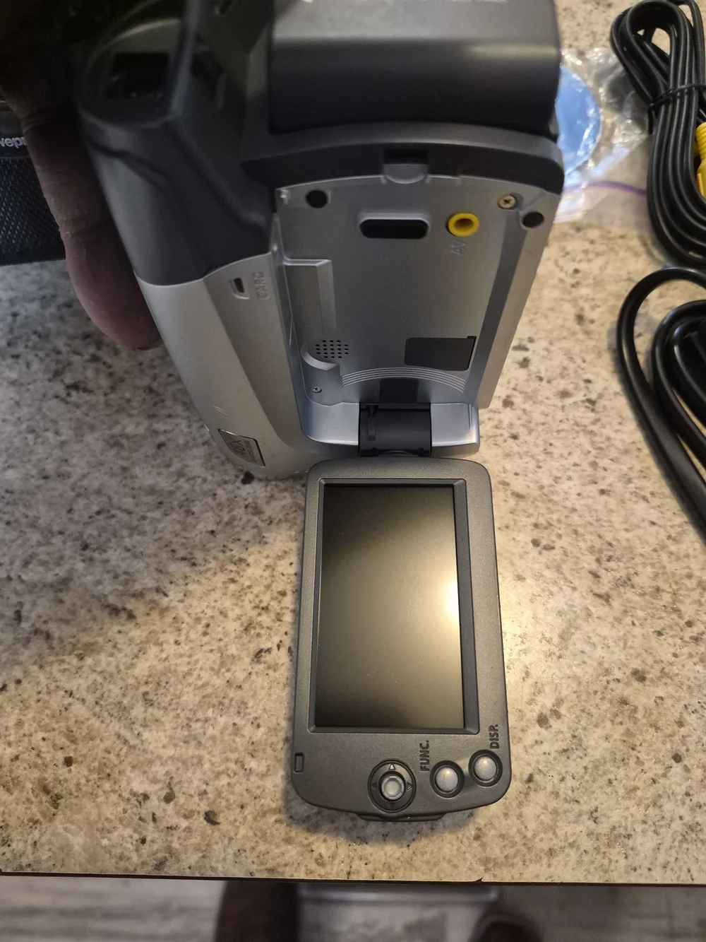 Canon Model # DC-320 Silver DVD Camcorder with Accessories